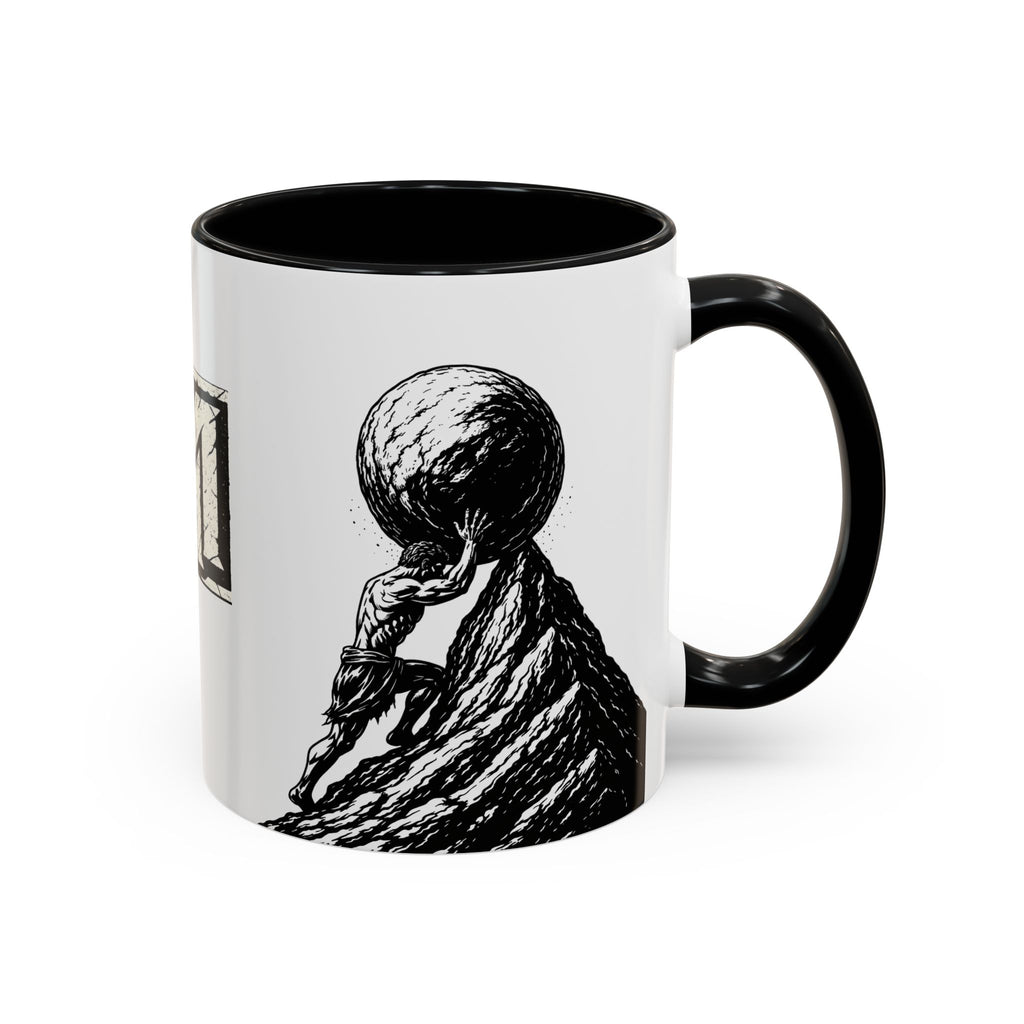 Sisyphus Coffee Mug –  Accent Mug (11/15 oz)