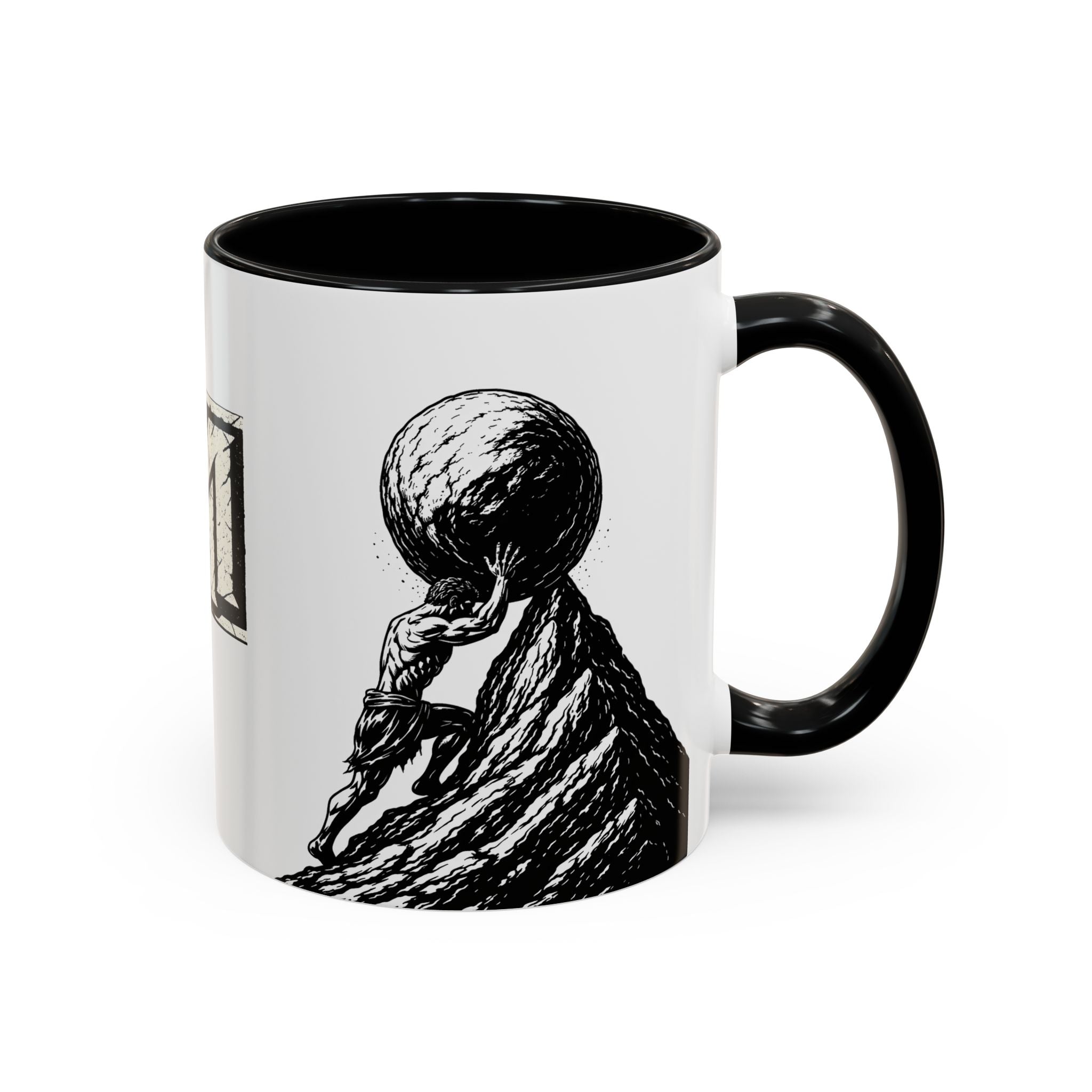 Sisyphus Coffee Mug –  Accent Mug (11/15 oz)