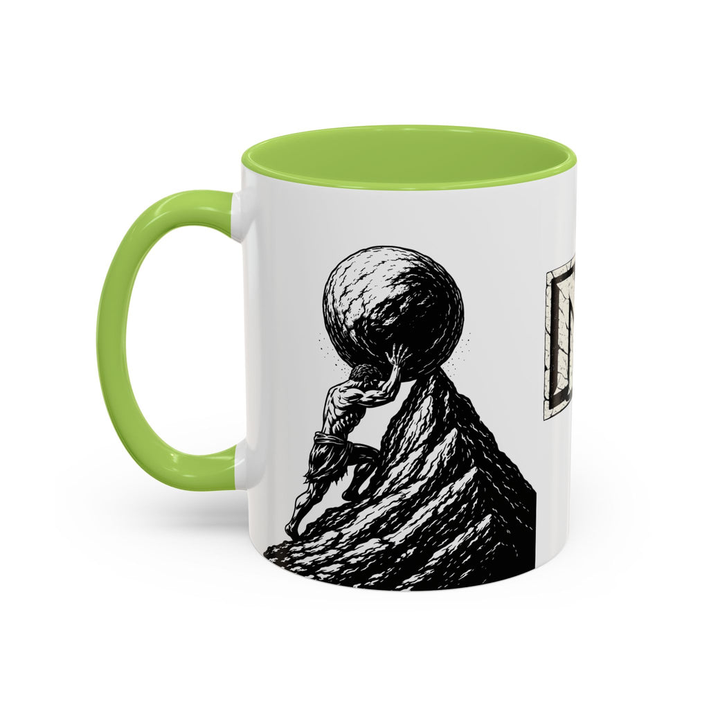 Sisyphus Coffee Mug –  Accent Mug (11/15 oz)