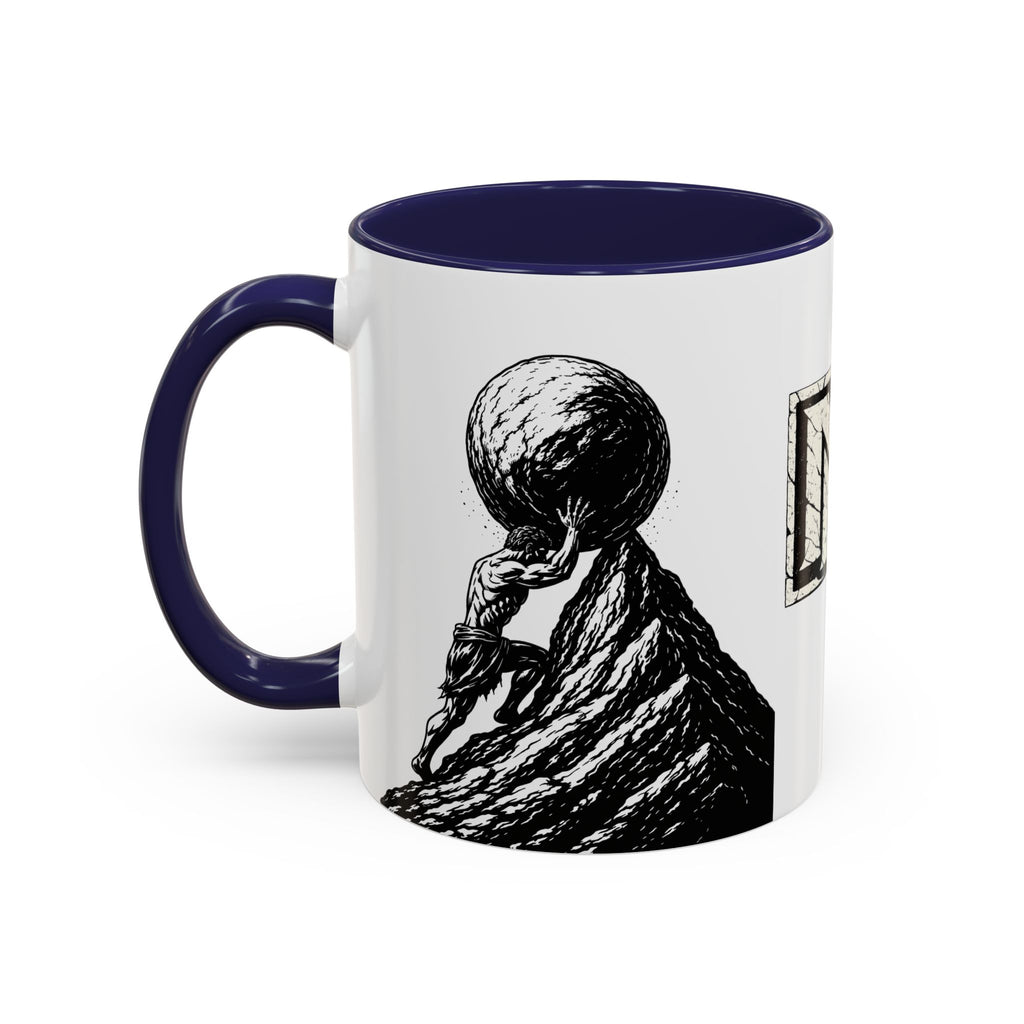 Sisyphus Coffee Mug –  Accent Mug (11/15 oz)