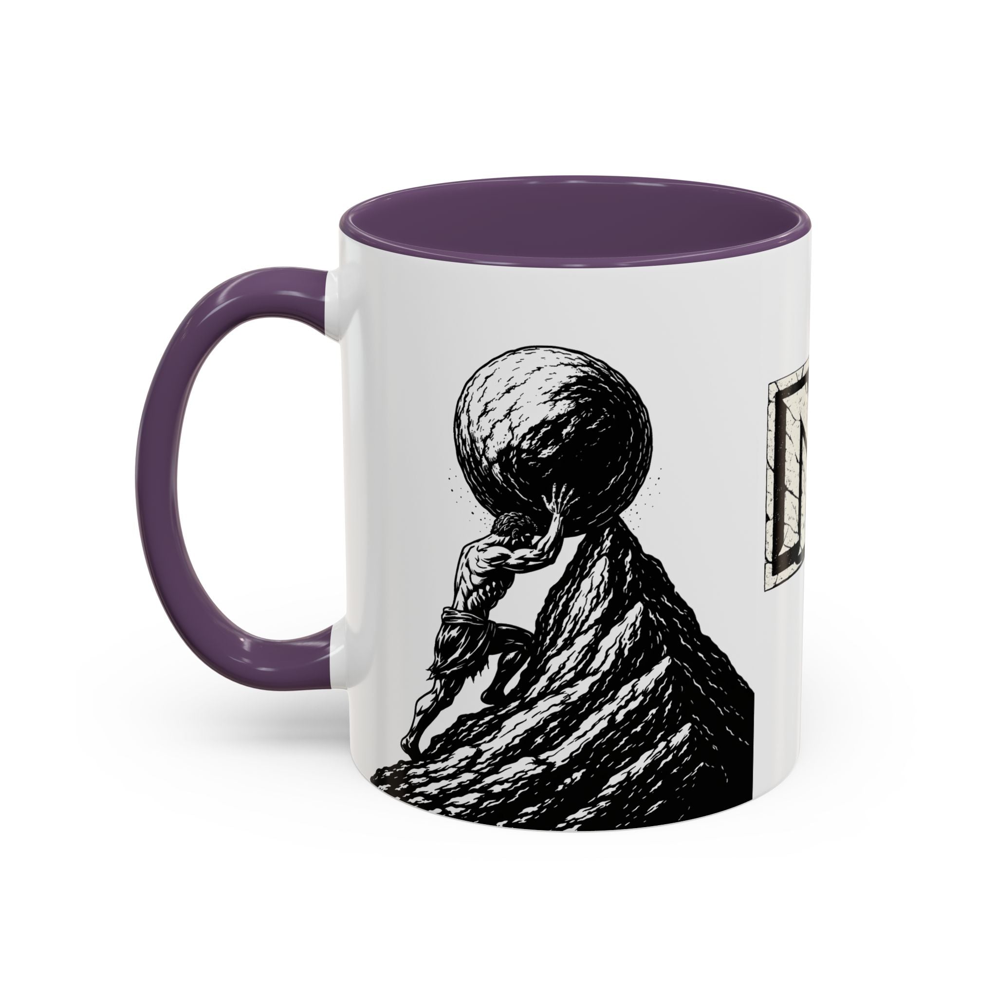 Sisyphus Coffee Mug –  Accent Mug (11/15 oz)