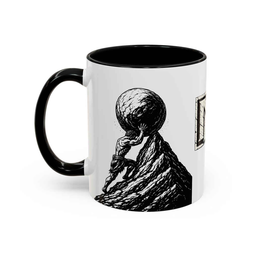 Sisyphus Coffee Mug –  Accent Mug (11/15 oz)