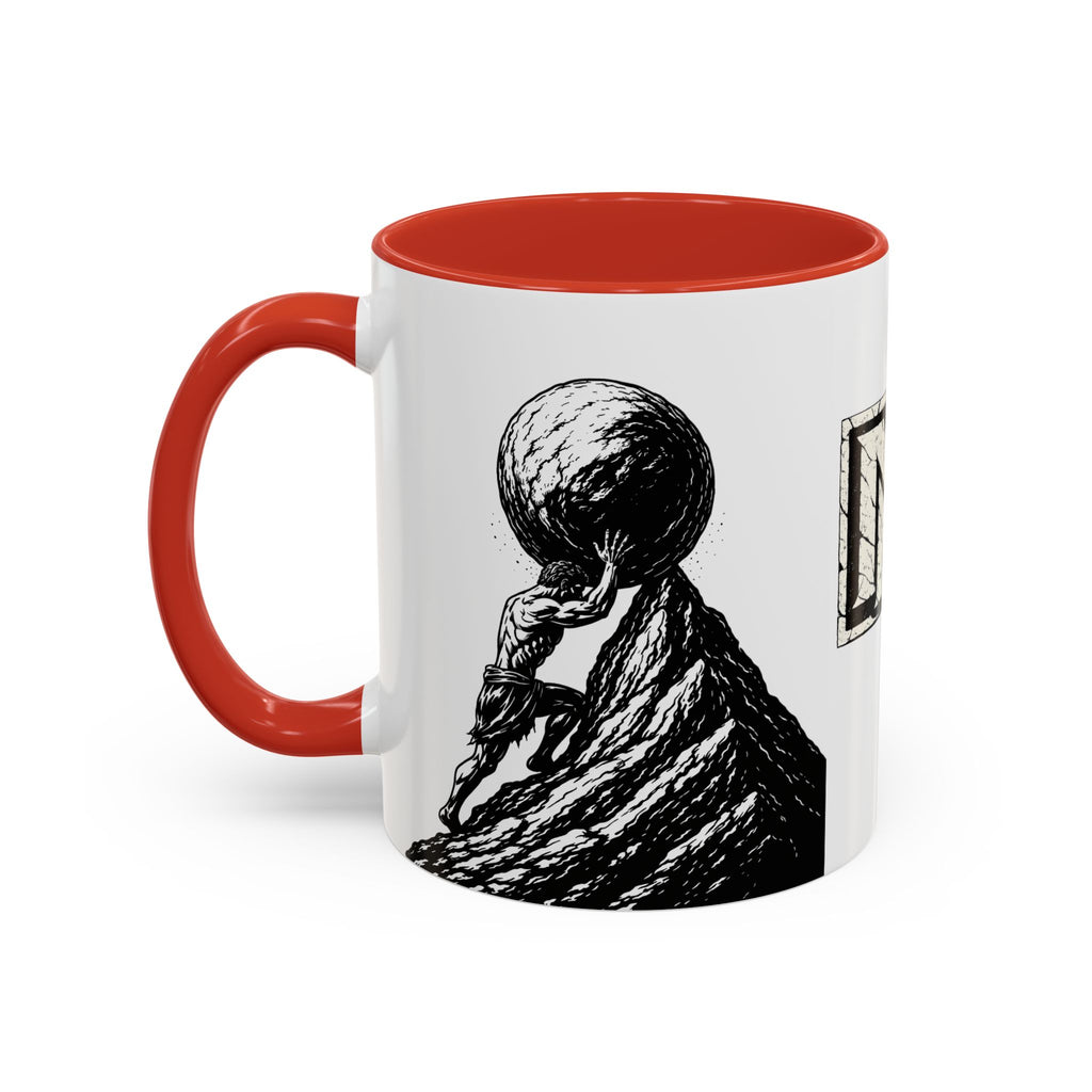 Sisyphus Coffee Mug –  Accent Mug (11/15 oz)