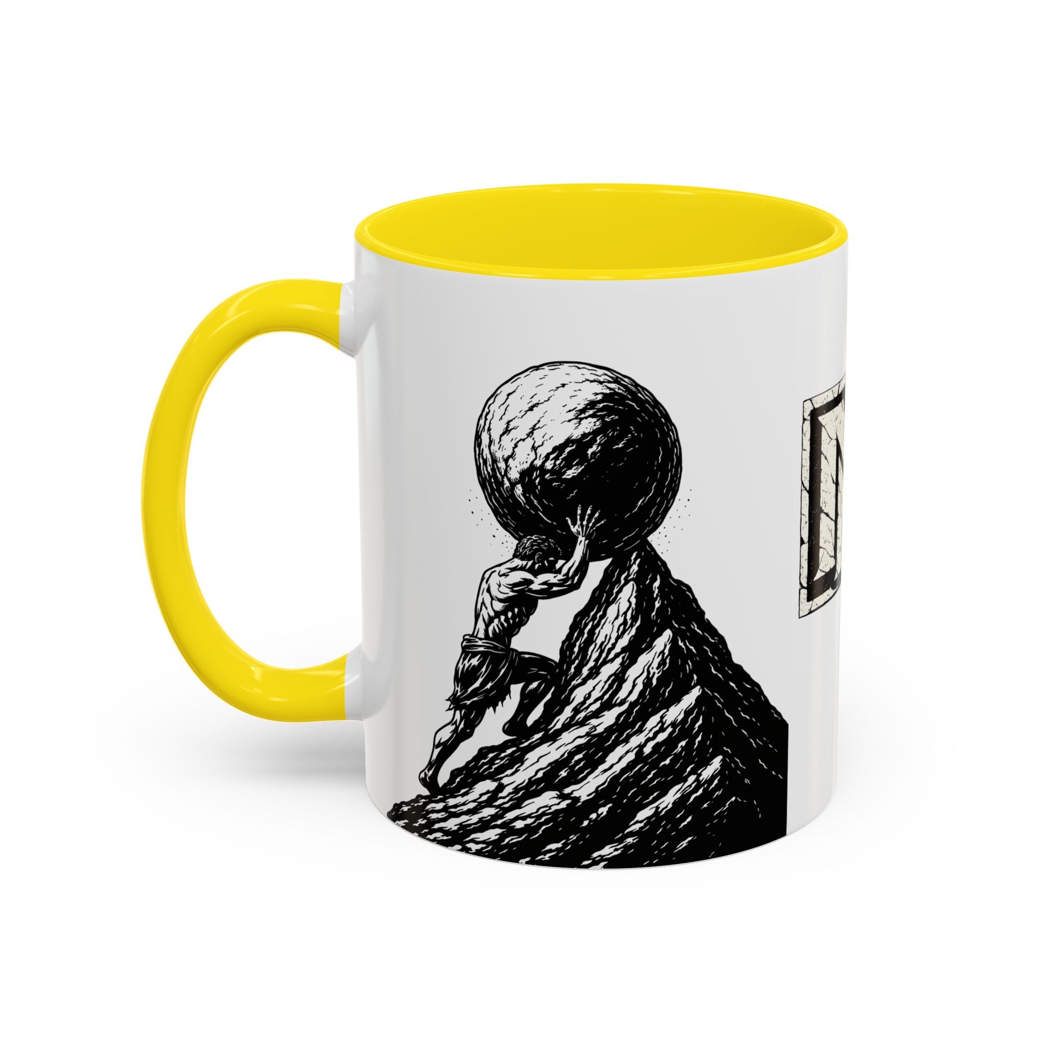 Sisyphus Coffee Mug –  Accent Mug (11/15 oz)