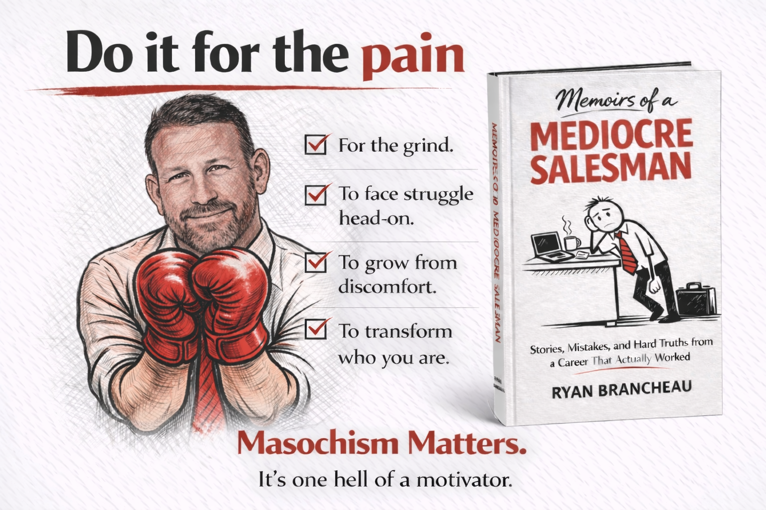 Pre-Order - Memoirs of a Mediocre Salesman - Paperback - Ships week of 5/4/26