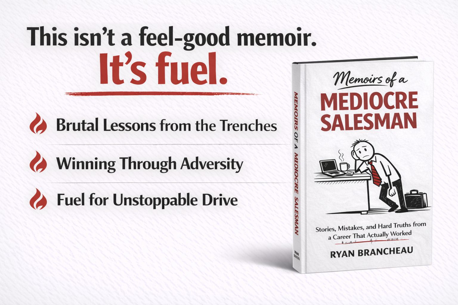 Pre-Order - Memoirs of a Mediocre Salesman - Paperback - Ships week of 5/4/26