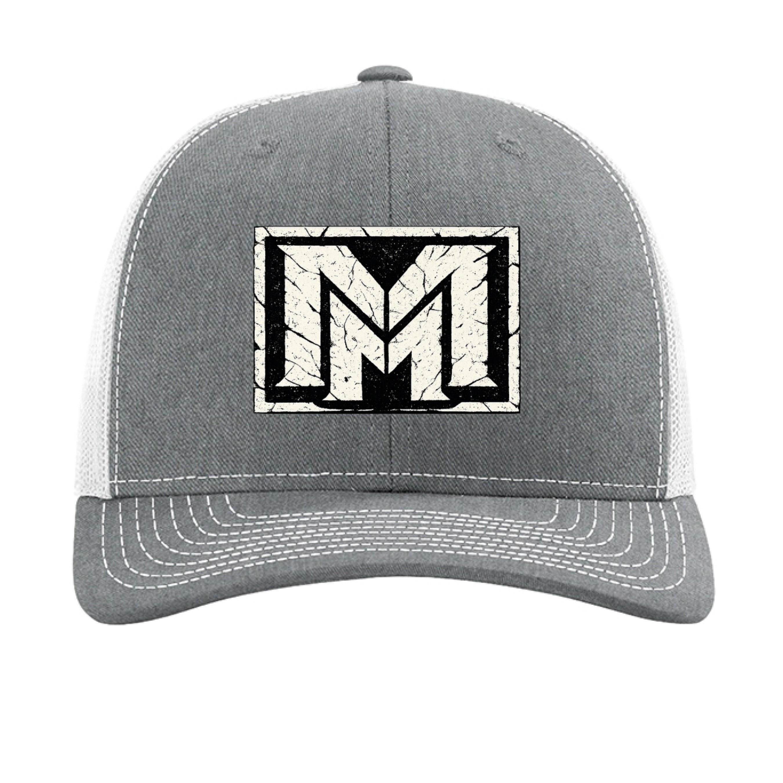 Heather Grey/ White - FRONT