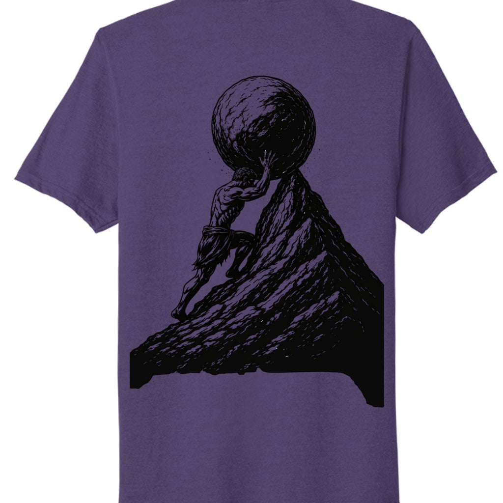 Team Purple Heather - BACK