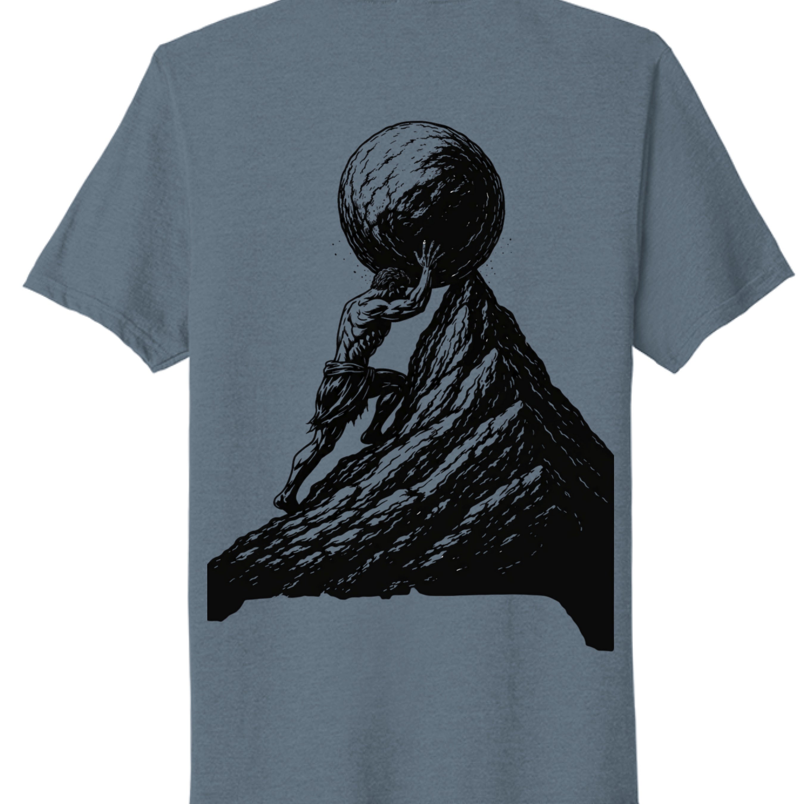 Steel Blue Heather - BACK