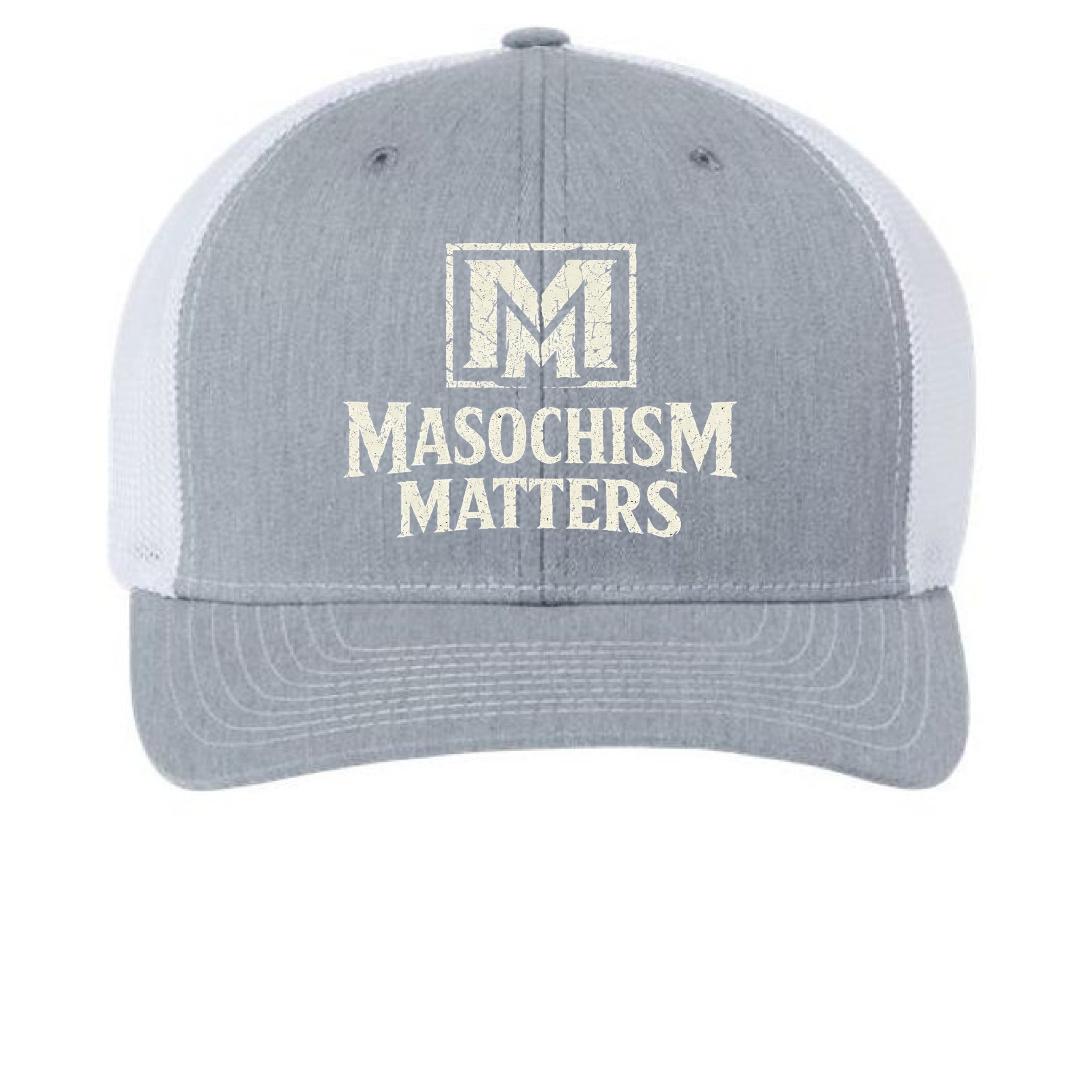 Heather Grey/ White - FRONT