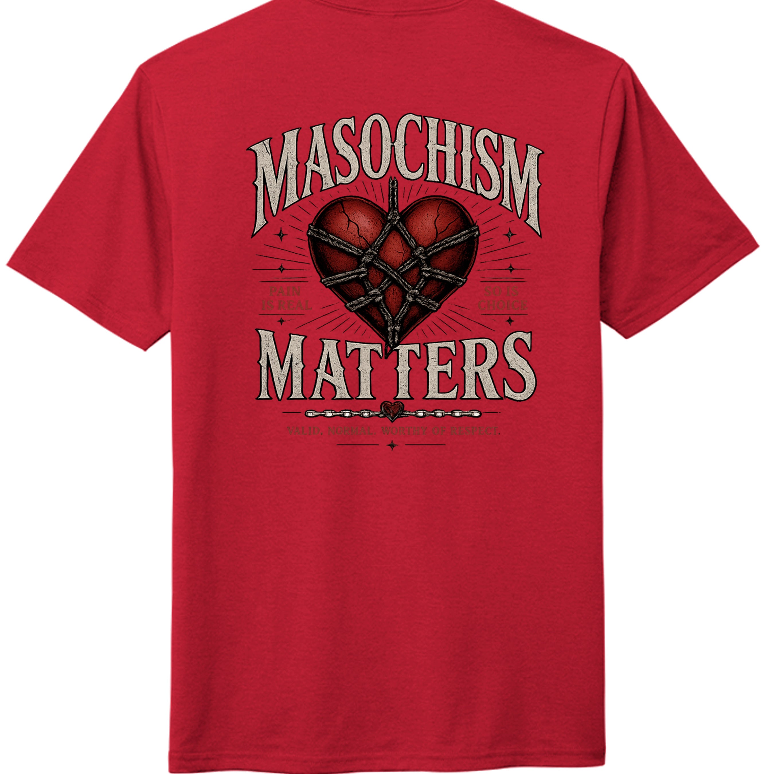 Classic Red - DM130 - BACK
